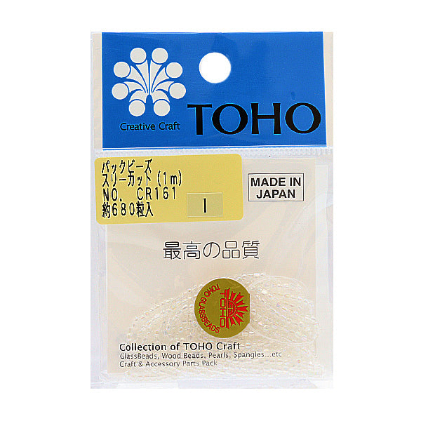 Cuentas "embalarCuentas Tres cortados de 2.2 mm CR-161" Cuentas de toho toho beads