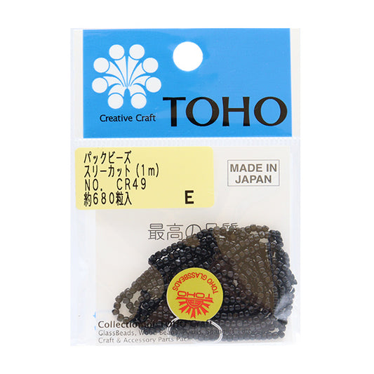 Beads "packBeads Three Cut 2.2mm CR-49] TOHO BEADS Toho Beads