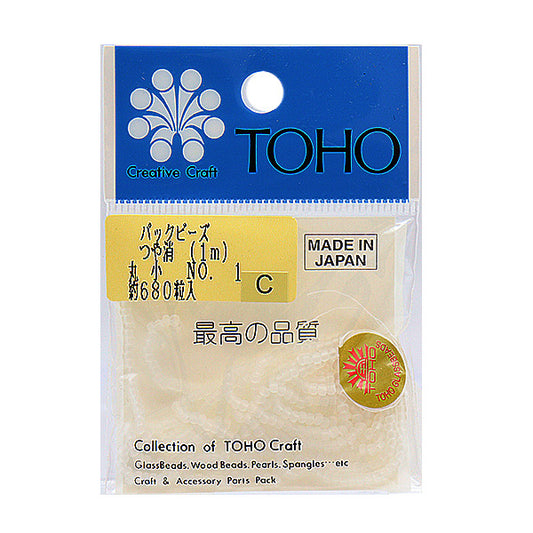 Cuentas "embalarCuentas Gossa borrador pequeño 2.2 mm n. ° 1" Cuentas de toho toho beads