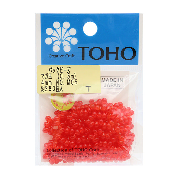 Beads "packBeads Magic ball 4mm M05] TOHO BEADS Toho Beads