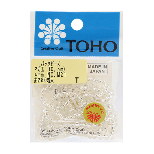 Beads "packBeads Magic ball 4mm M21] TOHO BEADS Toho Beads