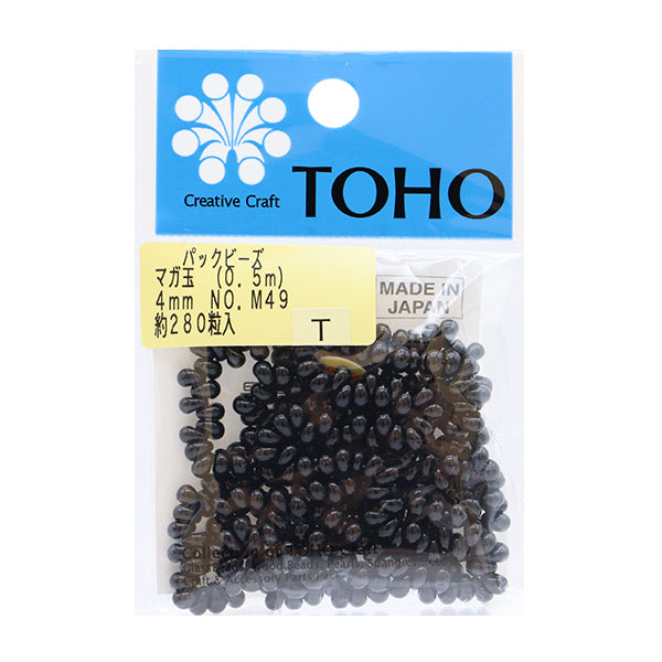 Beads "packBeads Magic ball 4mm M49] TOHO BEADS Toho Beads