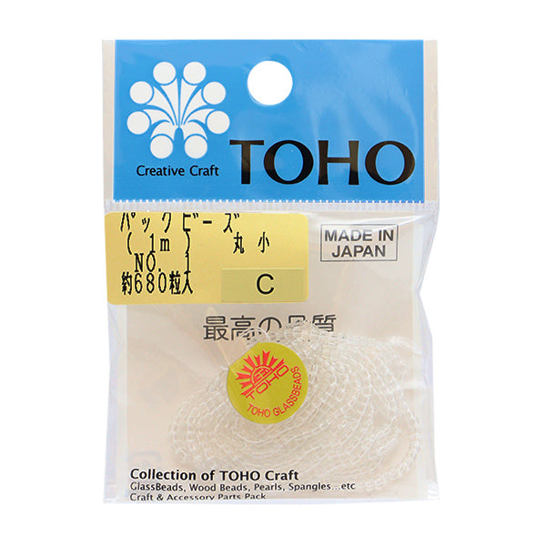 Beads "packBeads Maruko No.1] TOHO BEADS Toho Beads