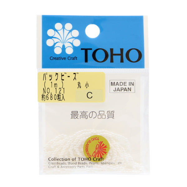 Beads "packBeads Marutaka No.121] TOHO BEADS Toho Beads