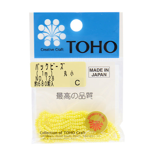 Beads "packBeads Maruko No.128] TOHO BEADS Toho Beads