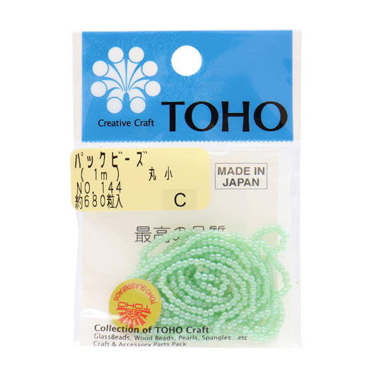 ビーズ 『パックビーズ 丸小 No.144』 TOHO BEADS トーホービーズ