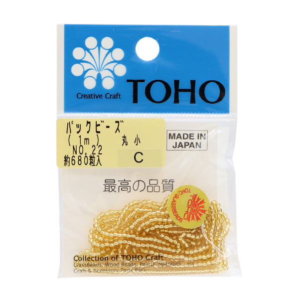 Beads "packBeads Marutaka No.22] TOHO BEADS Toho Beads