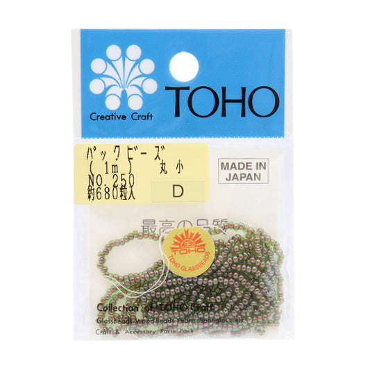 Cuentas "embalarCuentas Maruko No.250" Cuentas de toho toho beads