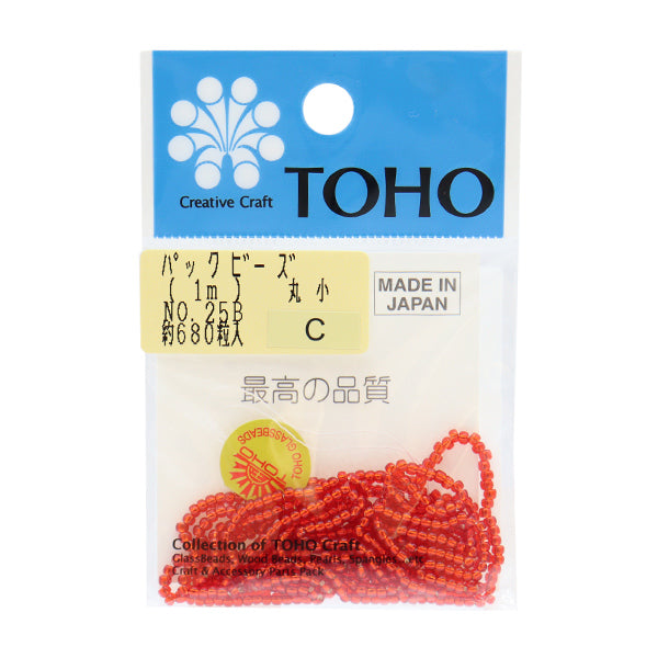 구슬 "팩구슬 Maruko No.25b] Toho Beads Toho Beads