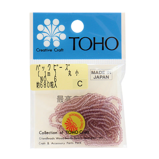 Beads "packBeads Marutaka No.6] TOHO BEADS Toho Beads