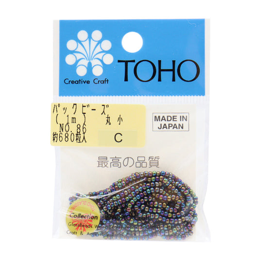 Beads "packBeads Maruko No.86] TOHO BEADS Toho Beads