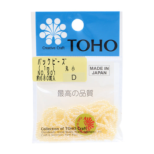 Beads "packBeads Maruko No.901] TOHO BEADS Toho Beads
