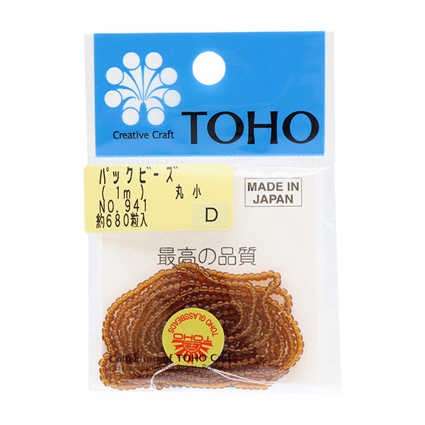 ビーズ 『パックビーズ 丸小 No.941』 TOHO BEADS トーホービーズ