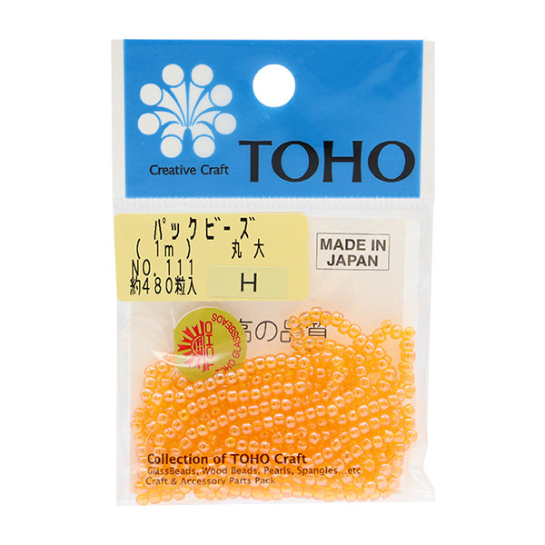 Beads "packBeads Maru University No.111] TOHO BEADS Toho Beads