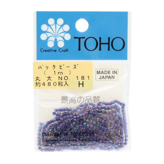 Beads "packBeads Maru University No.181] TOHO BEADS Toho Beads