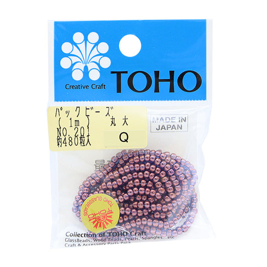 Beads "packBeads Maru University No.201] TOHO BEADS Toho Beads