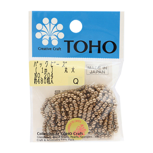 Beads "packBeads Maru University No.204] TOHO BEADS Toho Beads