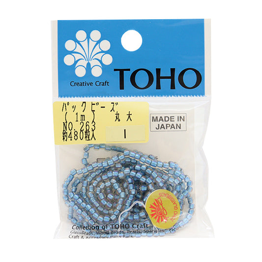 ビーズ 『パックビーズ 丸大 No.263』 TOHO BEADS トーホービーズ