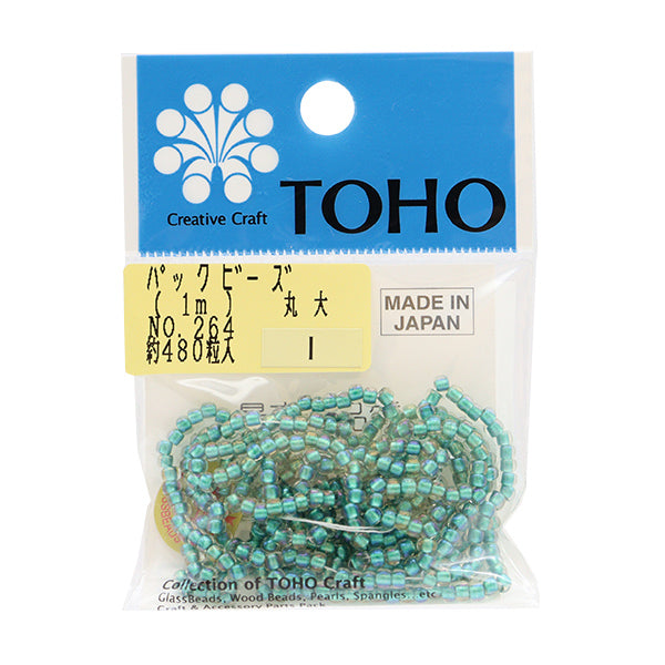 珠子“ Pack Beads Maru University No.264” Toho Beads Toho Beads