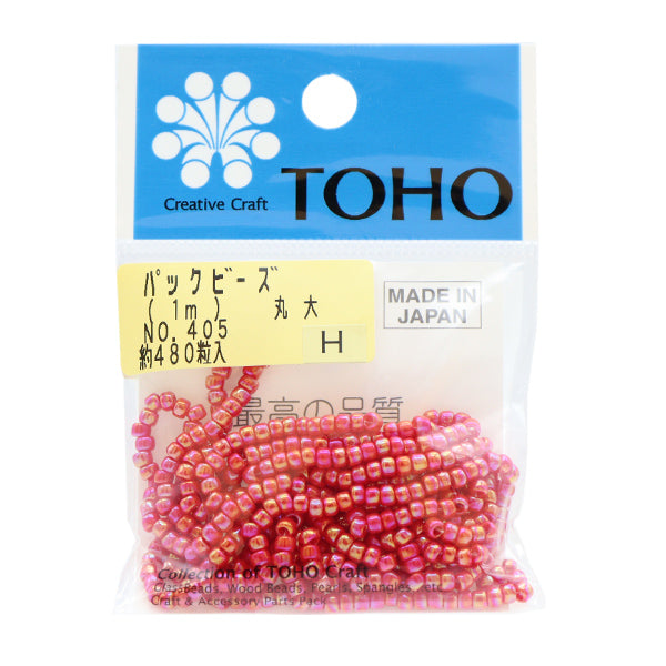 ビーズ 『パックビーズ 丸大 No.405』 TOHO BEADS トーホービーズ