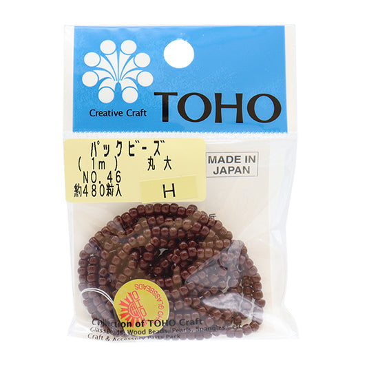 Beads "packBeads Maru University No.46] TOHO BEADS Toho Beads