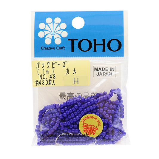 Beads "packBeads Maru University No.48] TOHO BEADS Toho Beads