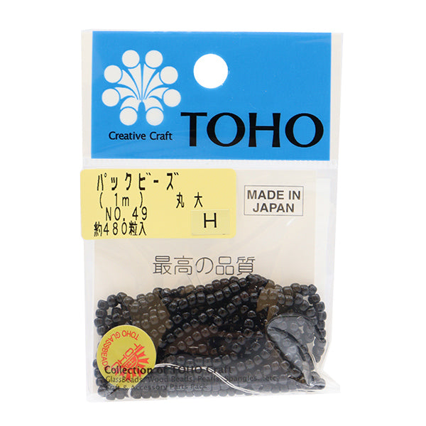 ビーズ 『パックビーズ 丸大 No.49』 TOHO BEADS トーホービーズ