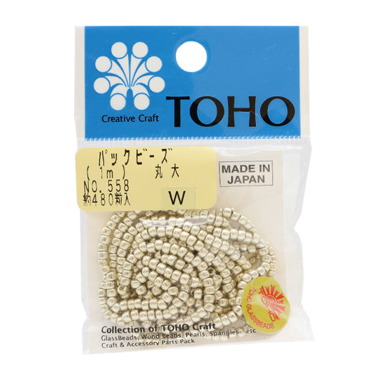 ビーズ 『パックビーズ 丸大 No.558』 TOHO BEADS トーホービーズ