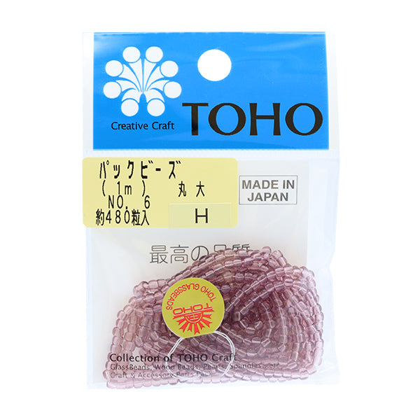 珠子“ Pack Beads Maru University No. 6” Toho Beads Toho Beads