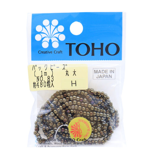 ビーズ 『パックビーズ 丸大 No.83』 TOHO BEADS トーホービーズ