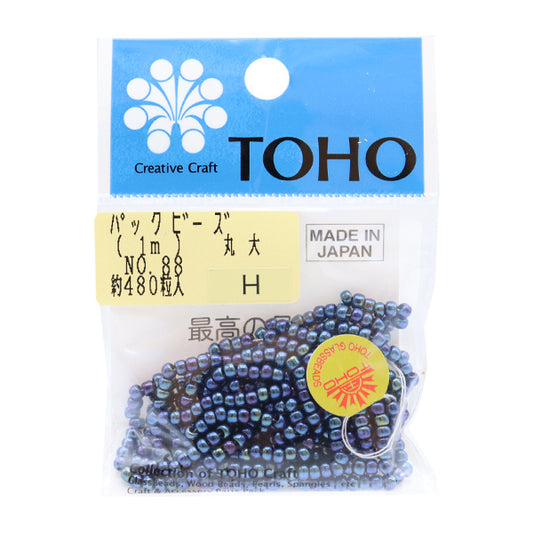 ビーズ 『パックビーズ 丸大 No.88』 TOHO BEADS トーホービーズ