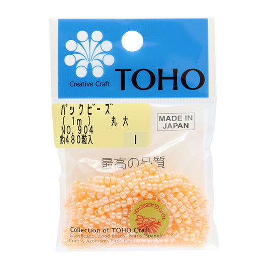 ビーズ 『パックビーズ 丸大 No.904』 TOHO BEADS トーホービーズ