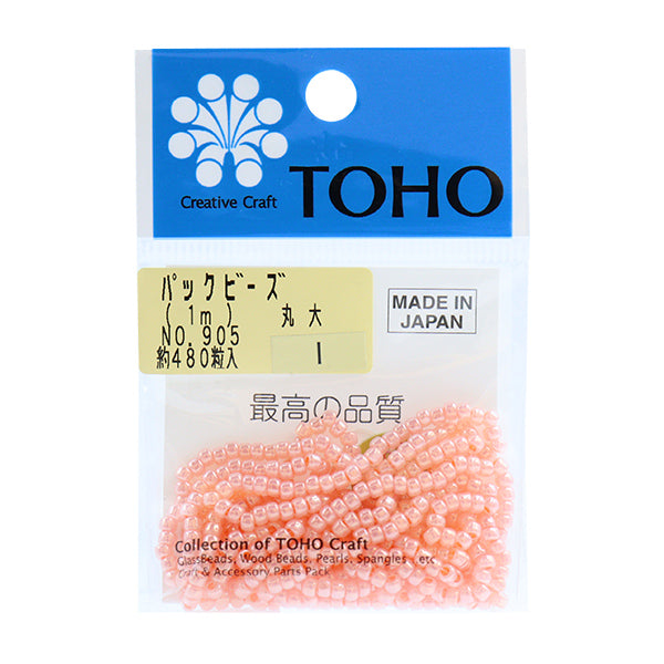 ビーズ 『パックビーズ 丸大 No.905』 TOHO BEADS トーホービーズ