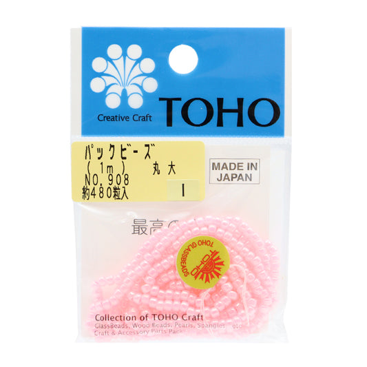 ビーズ 『パックビーズ 丸大 No.908』 TOHO BEADS トーホービーズ