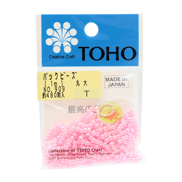 ビーズ 『パックビーズ 丸大 No.909』 TOHO BEADS トーホービーズ