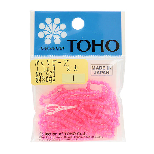 ビーズ 『パックビーズ 丸大 No.971』 TOHO BEADS トーホービーズ