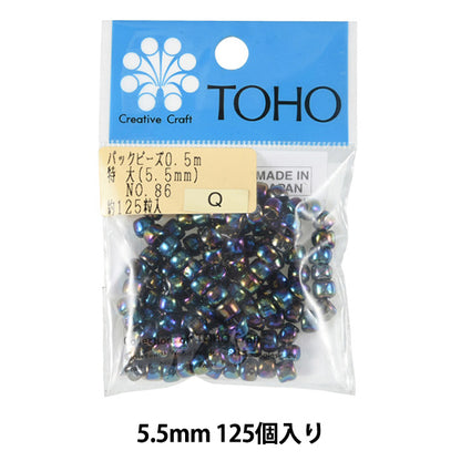 Beads "packBeads Oversized 5.5mm No.86] TOHO BEADS Toho Beads