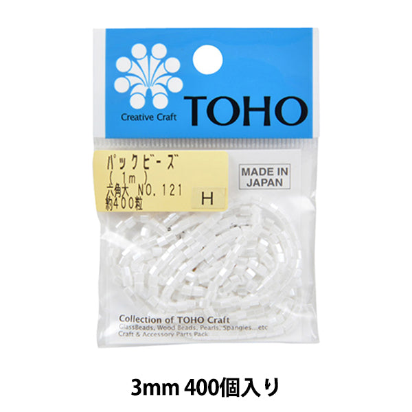 구슬 "팩구슬 Rokkakaku University No.121] Toho Beads Toho Beads