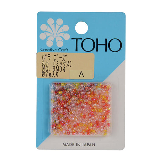ビーズ 『バラビーズ No.BM34』 TOHO BEADS トーホービーズ
