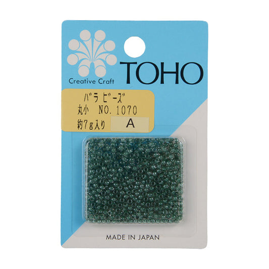 ビーズ 『バラビーズ 丸小 1070』 TOHO BEADS トーホービーズ