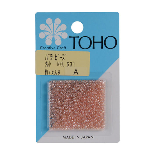 ビーズ 『バラビーズ 丸小 631』 TOHO BEADS トーホービーズ