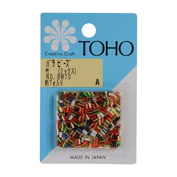Бисер "РозаБисер Bamboo Mix BM70" Бусы Toho Toho Beads