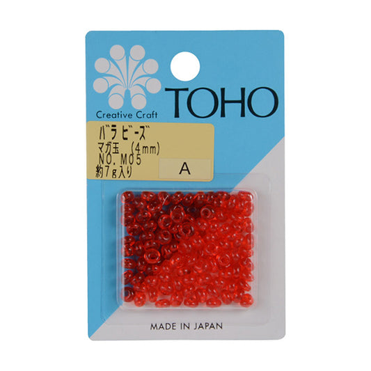 خرز `` روزخرز خرز توهو ماجاداما 4 مم M05 بوصة