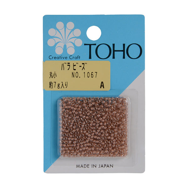 Beads "RoseBeads Maruko No.1067] TOHO BEADS Toho Beads