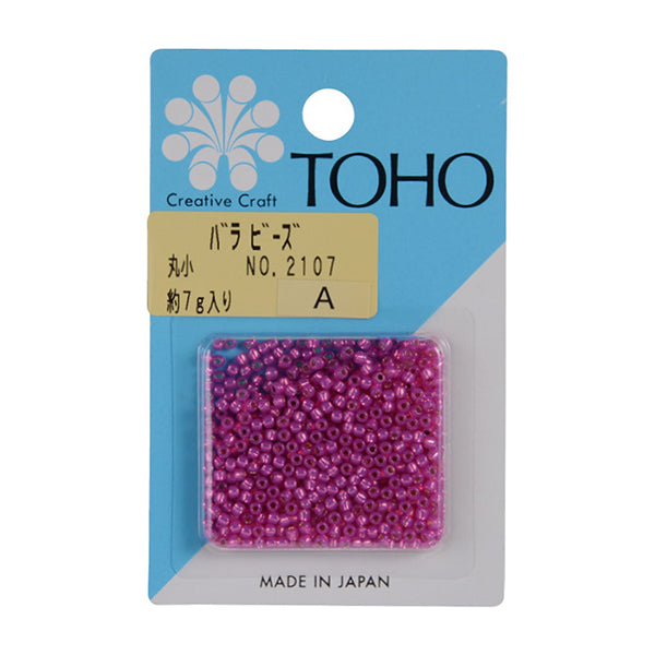 Beads "RoseBeads Maruko No.2107] TOHO BEADS Toho Beads