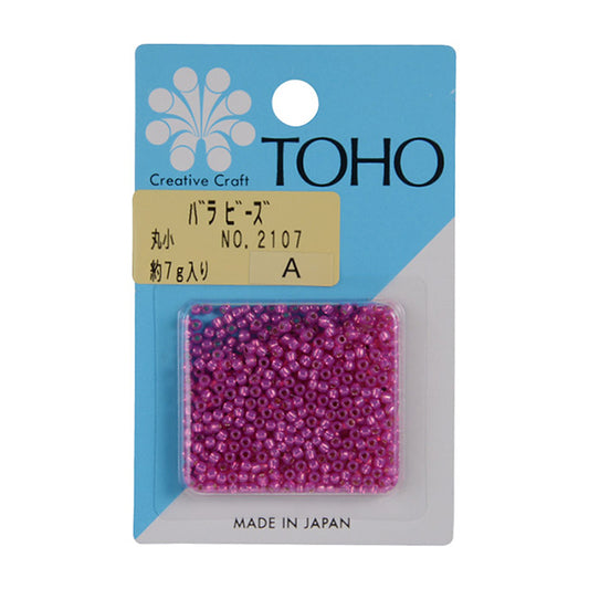 Beads "RoseBeads Maruko No.2107] TOHO BEADS Toho Beads