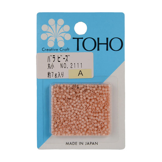 ビーズ 『バラビーズ 丸小 No.2111』 TOHO BEADS トーホービーズ