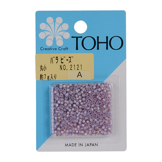 ビーズ 『バラビーズ 丸小 No.2121』 TOHO BEADS トーホービーズ