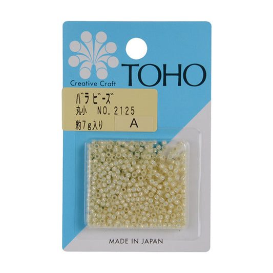 ビーズ 『バラビーズ 丸小 No.2125』 TOHO BEADS トーホービーズ