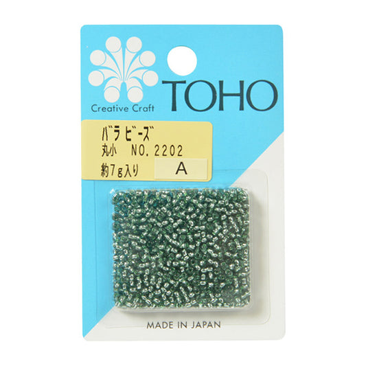 ビーズ 『バラビーズ 丸小 No.2202』 TOHO BEADS トーホービーズ